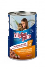 Консервы Miglior Classic Line Chunks Poultry and Carrots (Курица с морковью), 405 г