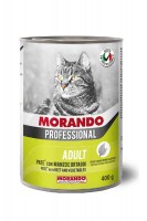 Консервы Morando Professional Line Pate Beef and Vegetables (Говядина с овощами), 400 г