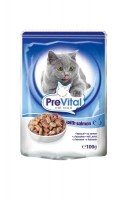 Консервы PreVital Classic line (Лосось) в соусе, 100 г