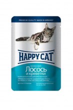 Консервы Happy Cat Adult (Лосось, креветки), 100 г.