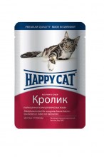 Консервы Happy Cat Adult (Кролик), 100 г.
