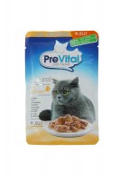 Консервы PreVital Naturel (Курица) в желе, 85 г