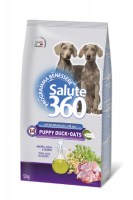 Salute 360 Puppy Medium/Maxi (Утка и овес)