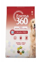 Forma 360 Grain Free Adult Medium/Maxi (Лосось, ягненок)