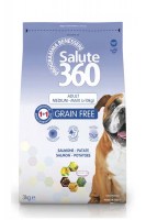 Salute 360 Grain Free Adult Medium/Maxi (Лосось и картофель)