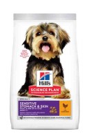 Hill's Science Plan Adult Sensitive Stomach & Skin с курицей