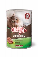 Паштет Miglior Gatto Steril (с кроликом), 400 г.
