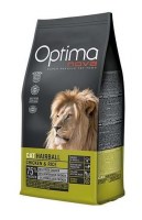 Optima Nova Cat Hairball Chicken & Rice (курица и рис)