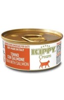 Крем Kippy Cream Cat с тунцом и лососем, 70 г.