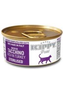 Паштет Kippy Pate Sterilised Cat с индейкой, 85 г.