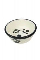 Миска керамическая с рисунком BONE d=12.5см,