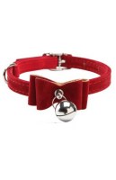 Ошейник Amiplay с колокольчиком COMFY COLLAR VIVIAN BOW 30 cm