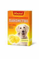 Лакомство Amstrel для собак со вкусом голландского сыра, 90 табл.