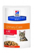 Hills c/d Multicare Urinary Stress с курицей, 85 г.