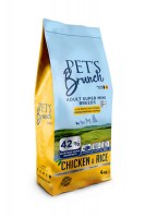 Pets Brunch Adult Super Mini Breeds (курица и рис)