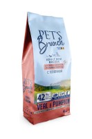 Pets Brunch Adult Mini Breeds (телятина и тыква)