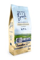 Pets Brunch Adult Sensitive Cats (индейка и рис)