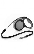 Рулетка-поводок Flexi New Comfort M, трос, 5м 20кг