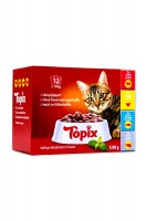 Лакомство для кошек Topix MultiPak, 12 шт