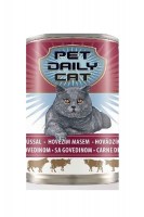Pet Daily Cat Beef консервированный корм для кошек с говядиной