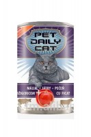 Pet Daily Cat Liver+apple консервированный корм для кошек с печенью и яблоком