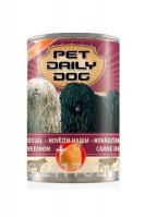 Pet Daily Dog Beef+ pear консервированный корм для собак с говядиной и грушей