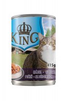 King Cat Liver консервированный корм для кошек с печенью