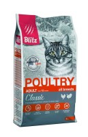 Blitz Classic Adult Cat All Breeds Poultry