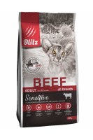 Blitz Sensitive Adult Cat All Breeds Beef
