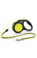 Рулетка-поводок Flexi New Classic NEON S, трос 5м 12кг