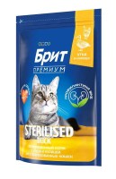 Brit Premium Cat Sterilized Duck&Chicken (утка и курица)
