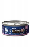 Консервы Brit Premium by Nature для кошек (индейка и семена чиа), 100 г