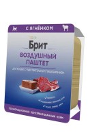 Брит Премиум Воздушный паштет для кошек с чувствительным пищеварением (Ягненок), 100 г.