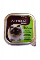 Athena Indoor Паштет для кошек живущих в помещении, 100 г.