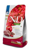 Корм для кошек Farmina N&D GF Quinoa Hairball Cat (Утка и яблоко)