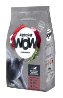 AlphaPet Wow Cat Indoor Adult (говядина с печенью)