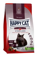 Happy Cat Sterilised Voralpen-Rind (Баварская говядина) 37/10,5