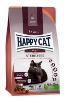 Happy Cat Sterilised Atlantik-Lachs (Лосось) 37/10,5