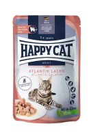 Happy Cat Culinary Кусочки в соусе (Атлантический лосось), 85 г