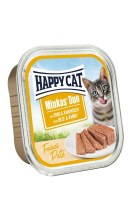 Happy Cat Minkas Duo Паштет (Говядина и кролик), 100 г