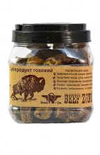 GreenQZin Сушеное говяжье мясо слайсами №3, 400 г.