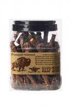 GreenQZin Сушеный говяжий хвост нарезанный (средний), 40 шт