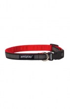 Ошейник Amiplay регулируемый Shine M 25-40 [b] x 1,5 cm