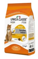 Unica Classe Adult In-Home Luxury Hairball с курицей