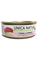 Unica Natura Консерва для кошек (Тунец, форель), 70 г