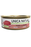 Unica Natura Консерва для кошек (Тунец, утка), 70 г