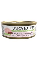 Unica Natura Консерва для котят (Курица, печень), 70 г