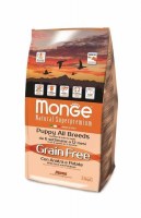 Monge Dog Grain Free Puppy & Junior