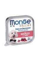 Консервы Monge Dog Fresh Beef Pate с говядиной, 100 г.