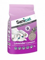 Наполнитель SANICAT Compact Lavanda комкующийся